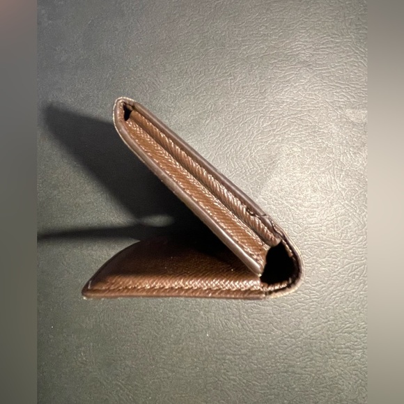 Authentic LOUIS VUITTON Card Wallet Damier Ebene - Picture 6 of 14